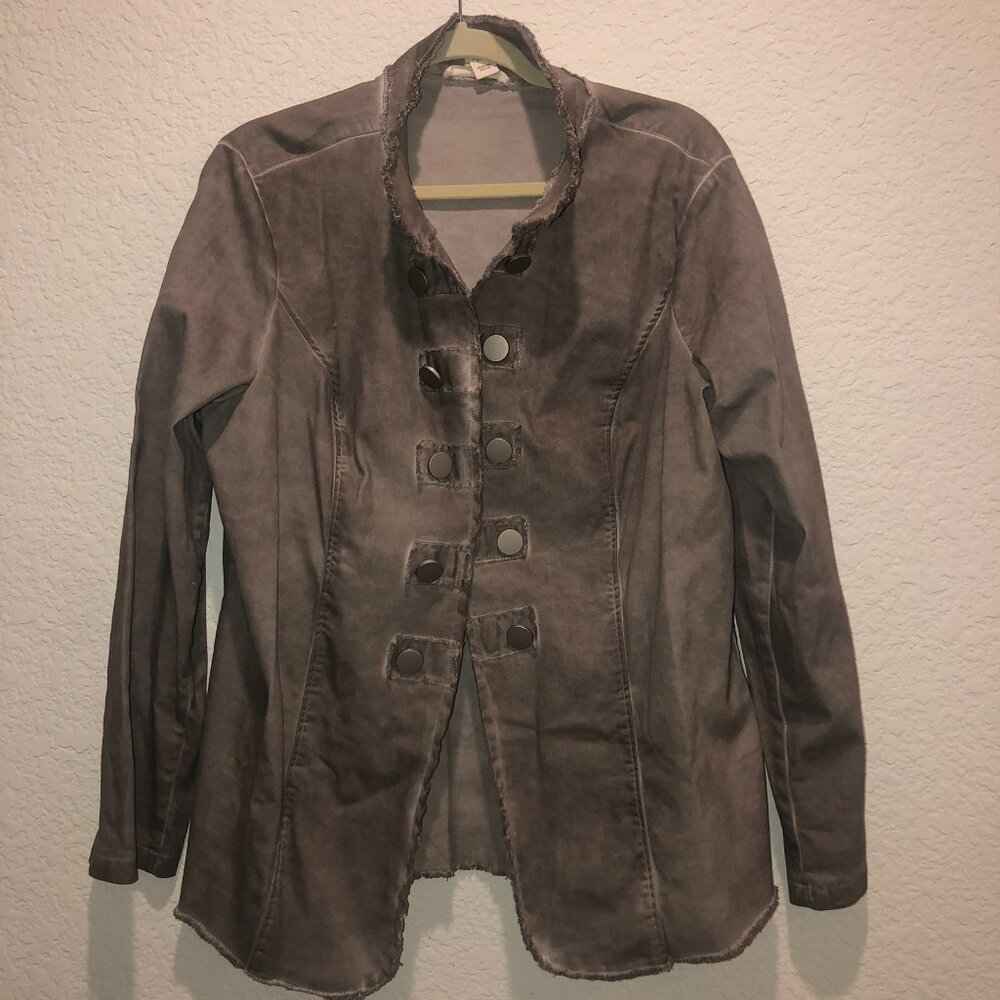 Indigo Thread Co Women's Distressed Jacket